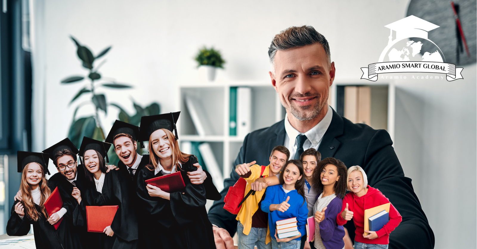 Blue and Yellow Modern Digital Marketing Agency Facebook Ad (1)